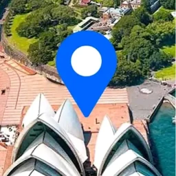 Icono de GPS Navigation Live Earth Map